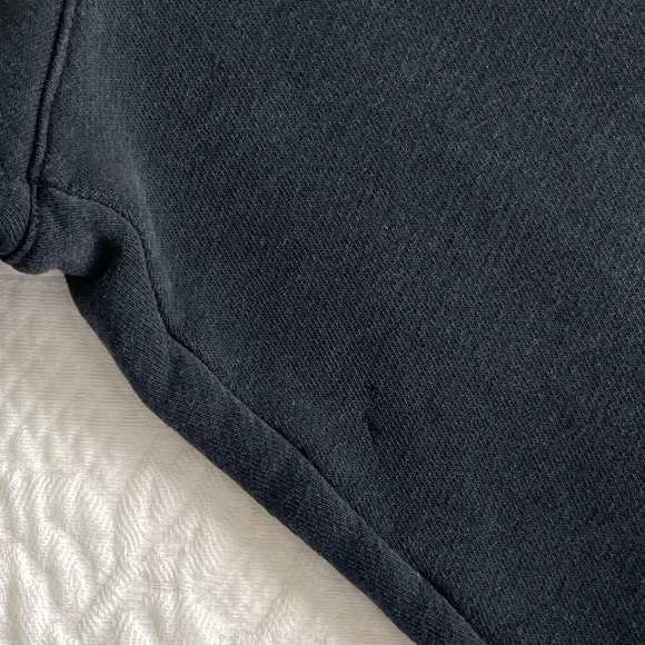 Nike Athletic Catching Air Alumni Fleece Sweat Shorts Men Small Black Neon - Picture 7 of 13